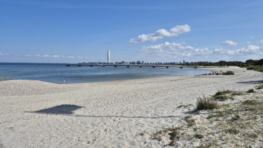 Ribersborg har fin sandstrand
