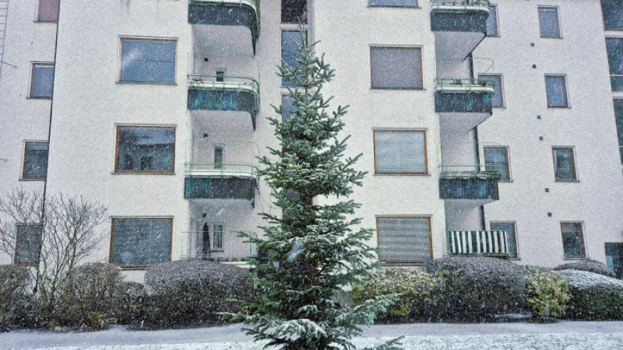 Vinter på brf Kilian 5