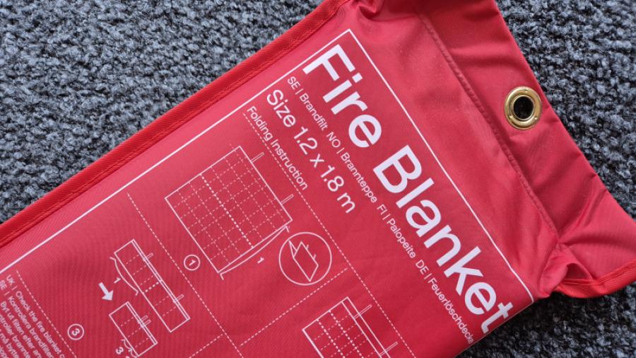 Brandfilt för ökat brandskydd