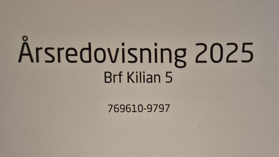 Årsredovisning 2025