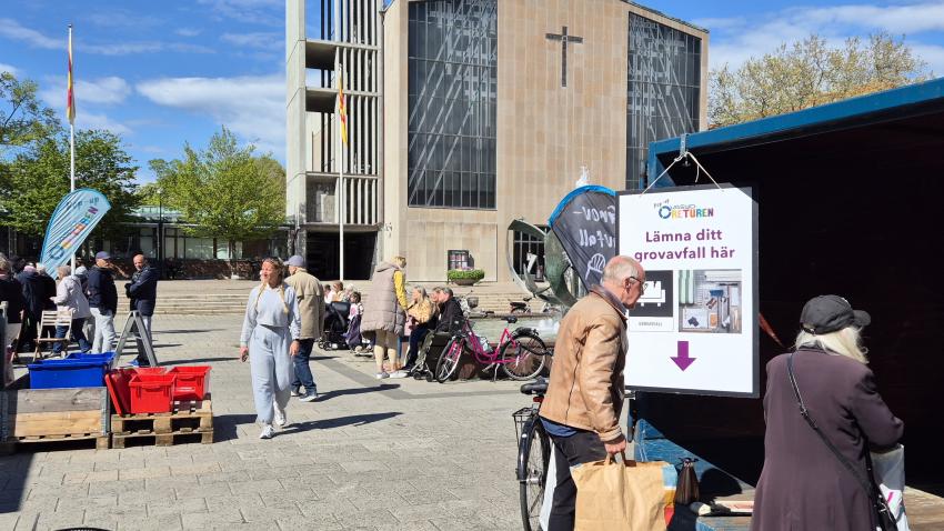 Pop-up Returen på Fridhemstorget i Malmö
