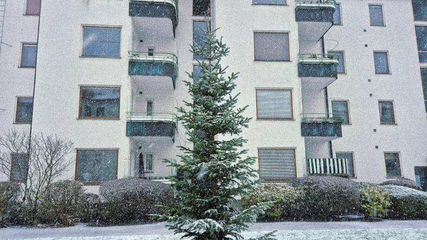 Vinter på brf Kilian 5